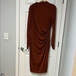 Alexia Admor Long Sleeve Rust Dress (Nordstrom’s)
